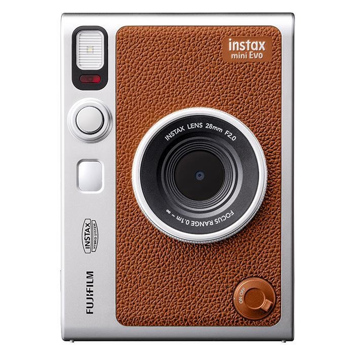 instax mini Evo チェキ USB Type-C対応 [ブラウン] 4547410520125